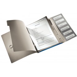 Mapa Plastic Cu 6 Separatoare, Leitz Bebop - Alb