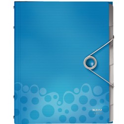 Mapa Plastic Cu 6 Separatoare, Leitz Bebop - Albastru