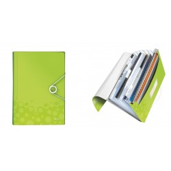 Mapa Leitz Wow Tip Proiect, Pp - Verde Metalizat