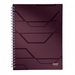 Caiet A4, Cu Spirala, 80 File, Matematica, Leitz Prestige - Coperta Mahon