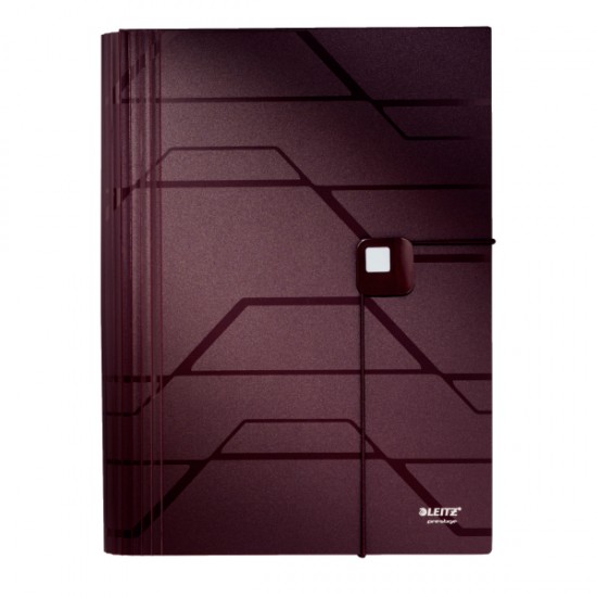 Mapa Plastic Cu 6 Compartimente, Leitz Prestige - Mahon