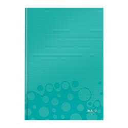 Caiet Leitz Wow, Carton Laminat, Coperta Dura, Fsc, Reciclabil, A4, 80 Coli, Dictando, Turcoaz Caiet Leitz Wow, Carton Laminat, Coperta Dura, Fsc, Reciclabil, A4, 80 Coli, Dictando, Turcoaz