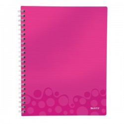 Caiet De Birou Leitz Wow Get Organized, Pp, A4, Dictando - Roz Metalizat Caiet De Birou Leitz Wow Get Organized, Pp, A4, Dictando - Roz Metalizat