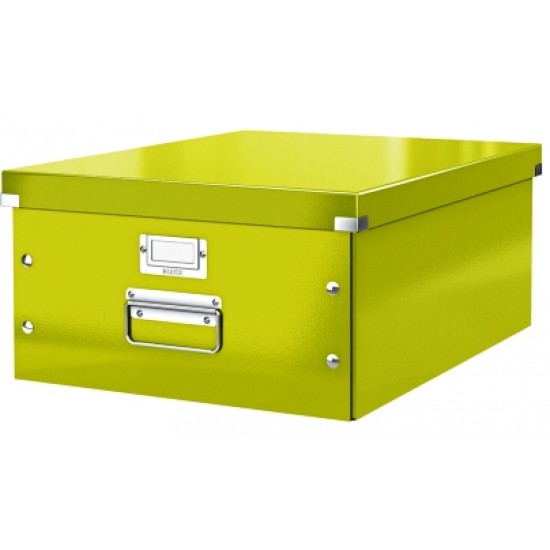 Cutie Leitz Click & Store Mare 369 X 200 X 484 Mm, Carton Laminat - Verde