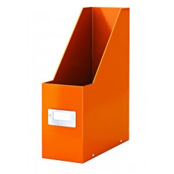 Suport Vertical Leitz Click & Store Pentru Documente, Carton Laminat - Portocaliu Suport Vertical Leitz Click & Store Pentru Documente, Carton Laminat - Portocaliu