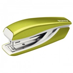 Capsator Metalic, Leitz Wow 5528 Mini Nexxt Series, 10 Coli, Cutie - Verde Metalizat