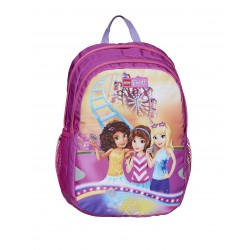 Rucsac Extins Lego V-line - Design Roz Friends Funpark