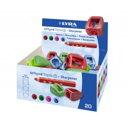Ascutitoare Simpla, Lyra Groove Triple One, Pentru Creioane Colorate Maxi Ascutitoare Simpla, Lyra Groove Triple One, Pentru Creioane Colorate Maxi