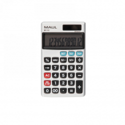 Calculator De Buzunar Maul M12, 12 Digits - Argintiu