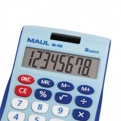 Calculator De Birou Maul Mj450, 8 Digits - Albastru Deschis