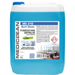 Detergent Pentru Curatarea Suprafetelor Lavabile Mediclean Mc210, 5l - Ceai Verde