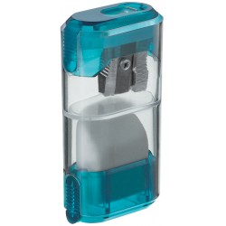 Ascutitoare Metalica Simpla Cu Container Si Radiera M+r