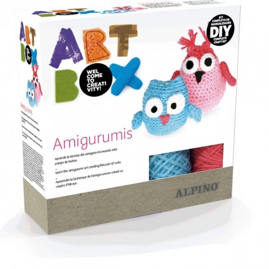 Cutie Cu Articole Creative Alpino Artbox Amigurimi