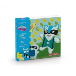 Cutie Cu Articole Creative Pentru Copii, Alpino Artkid Joey The Raccon
