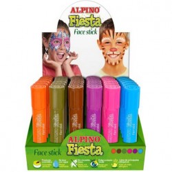 Display Creioane Pentru Machiaj, 6 X 6culori/display, Alpino Fiesta - Fantasy Colours