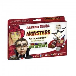 Set Alpino Fiesta - Horror, 6 Culori X 5gr. Make Up Sticks