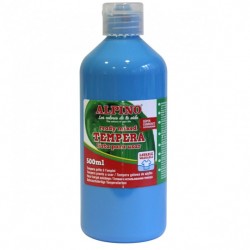 Tempera Lavabila, 500ml, Alpino - Bleu Tempera Lavabila, 500ml, Alpino - Bleu