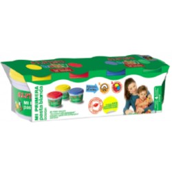 Kit 4 Culori X 140gr Plastilina, Alpino Baby