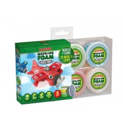 Kit 8 Culori X 45gr Spuma Magica, Culori Metalizate, Alpino