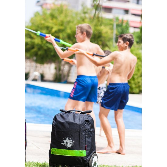 Husa Ploaie Ghiozdan Roller Nikidom Xl - Neagra
