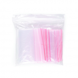 Pungi Plastic Cu Fermoar Pentru Sigilare, 100x150mm, 40mic. 100buc/set, Office Products-transparente