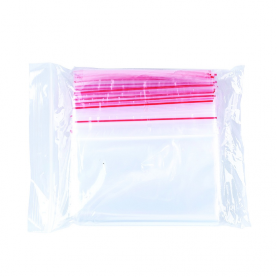 Pungi Plastic Cu Fermoar Pentru Sigilare, 120 X 180 Mm, 40 Microni, 100 Buc/set, Office Products -tr