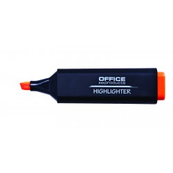 Textmarker Varf Lat 1-3mm, Office Products - Portocaliu
