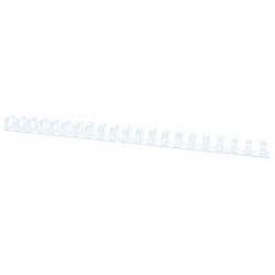 Inele Plastic 19 Mm, Max 175 Coli, 100buc/cut Office Products - Alb