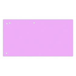 Separatoare Carton Pentru Biblioraft, 190 G/mp, 105 X 240mm, 100/set, Office Products Duo - Roz