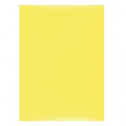 Mapa Din Carton Plastifiat Cu Elastic, 300gsm, Office Products - Galben