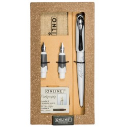 Set (penita Stilou Caligrafic 1,4mm, 0,8mm Si 1,8mm Si 1 Set Patroane Cerneala ) Online Air "best Wr