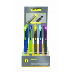 Display Online College Colour Mix, 21 Rollere (3x Ol-12243, 6x Ol-12244, 3x Ol-12245, 3x Ol-12246, 6