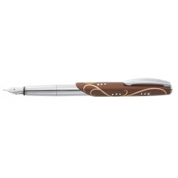 Stilou De Lux, Cu Cristale Swarovski, Penita M, Online Sinfonie - Mocca