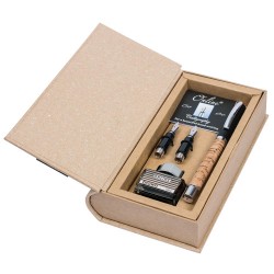 Set Caligrafie (stilou+2 Penite+calimara+convertor) Online - Cork