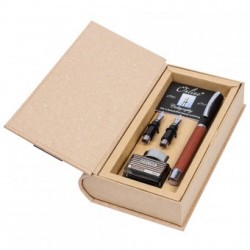 Set Caligrafie (stilou+2 Penite+calimara+convertor) Online - Rosewood