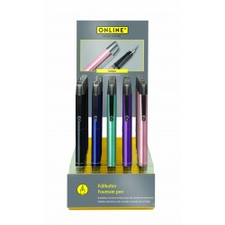 Display Online Campus Colour Line M, 21 Stilouri (6x Ol-61100, 6x Ol-61101, 3x Ol-61313, 3x Ol-61314