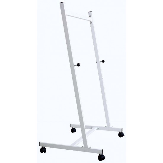 Stand Metalic 90 Cm Latime, 150 Cm Inaltime, Pe Rotile, 3 Pozitii Fixe, Optima
