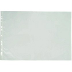 Folie Protectie Pentru Documente A3 Landscape, 90 Microni, 25/set, Optima - Transparent