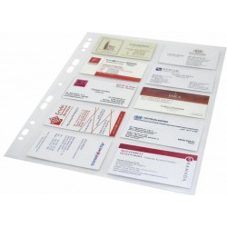 Folie Protectie Pentru 20 Carti De Vizita, 120 Microni, 10/set, Optima - Cristal Folie Protectie Pentru 20 Carti De Vizita, 120 Microni, 10/set, Optima - Cristal