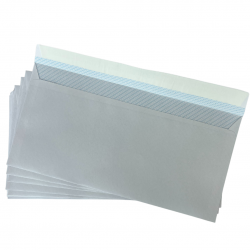 Plic Dl (110x220mm), Lipire Siliconica, 1000 Buc/cutie, Optima - Alb