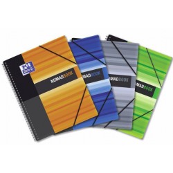 Caiet Cu Spirala A4, Oxford Student Nomadbook, 80 File-90g/mp, Coperta Pp - Mate