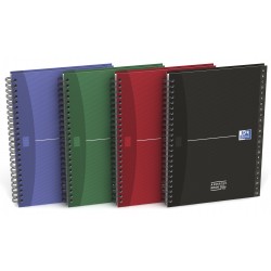Caiet Cu Spirala A5, Oxford Office Essentials Addressbook , 72 File-90g/mp, Coperta Carton -dictando