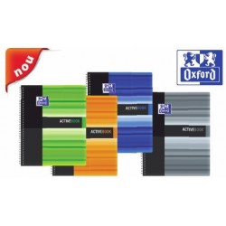 Caiet A4, Spirala Dubla, 80 File - 90g/mp, Coperta Pp, Oxford Student Active Book - Matematica