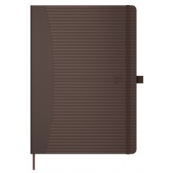 Caiet Cu Elastic, A5, Oxford Signature Touch, 80 File - 90g/mp, Scribzee, Dictando - Maro