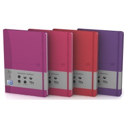 Caiet Cu Elastic, A5, Oxford Signature Women, Coperti Carton Rigid, 72 File-90g/mp - Dictando