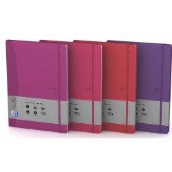 Caiet Cu Elastic, 18 X 25cm, Oxford Signature Women, Coperti Carton Rigid, 72 File-90g/mp - Dictando