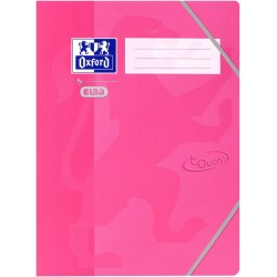 Mapa Carton Cu Elastic Pe Colturi, Oxford School Touch - Roz