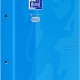 Caiet Mecanic Cu 2 Inele, Oxford School Touch, A4, Carton Color Soft Touch, Cotor 45mm - Bleu