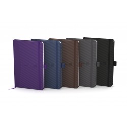 Caiet Cu Elastic, 9x14cm, Oxford Signature, Coperta Carton Rigid, 80 File-90g/mp, Dictando - Clasice