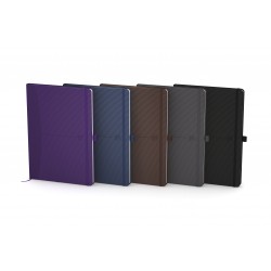 Caiet Cu Elastic, A5, Oxford Signature, 80 File - 90g/mp, Scribzee, Dictando - Culori Clasice